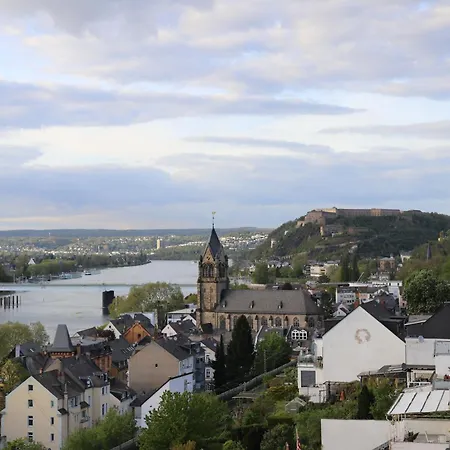 -Residenz Josephine- Atemberaubender Rheinblick Bis Zum Deutschen Eck Apartment Koblenz  Exterior photo