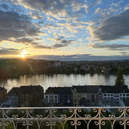 -Residenz Josephine- Atemberaubender Rheinblick Bis Zum Deutschen Eck Apartment Koblenz  Exterior photo